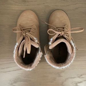 Cat & Jack toddler girl zip boots